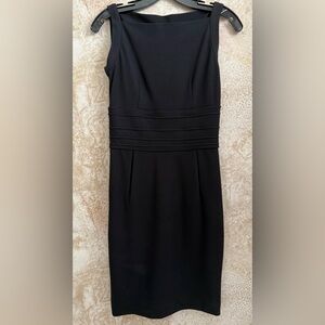 Diane Von Furstenberg Black Sheath Mini Dress